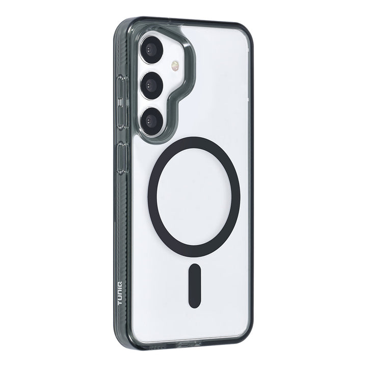 TUNIQ Samsung Galaxy S24 Backcover hoesje Magsafe silicone - Zwart-Hoesjes-Ilumina Benelux