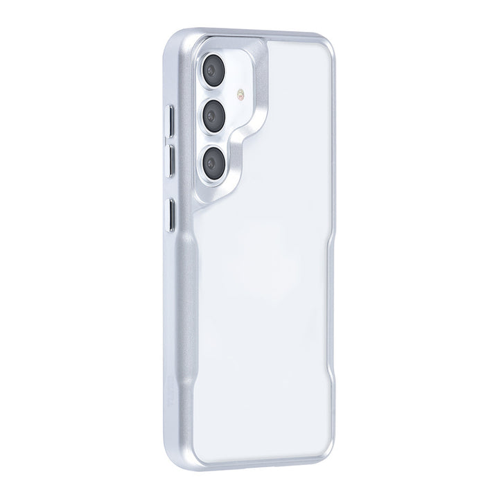 TUNIQ Samsung Galaxy S24 Backcover hoesje Silicone - Zilver-Hoesjes-Ilumina Benelux