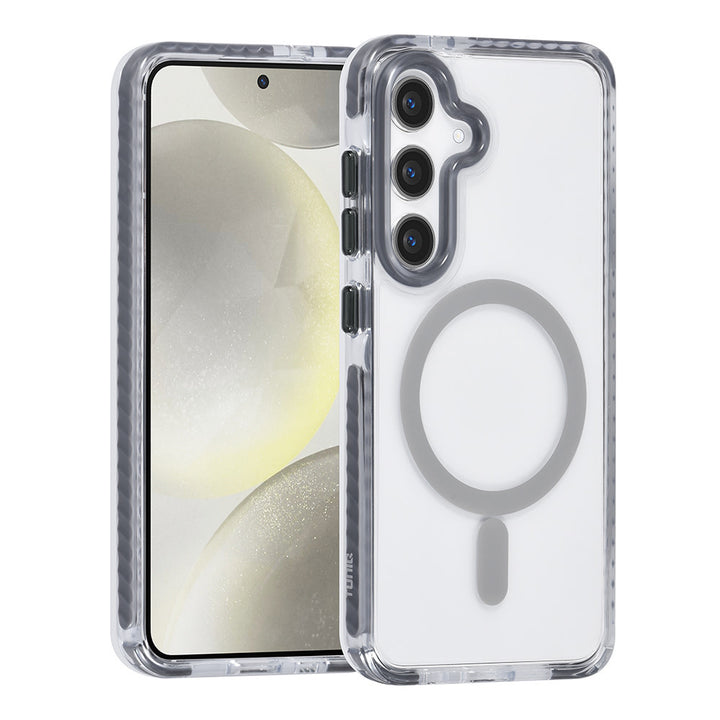 TUNIQ Samsung Galaxy S24 Backcover hoesje neck cord - magsafe - Grijs-Hoesjes-Ilumina Benelux