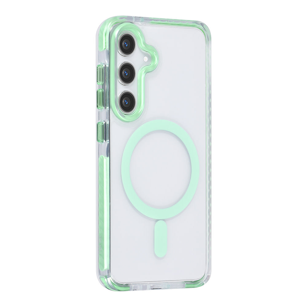 TUNIQ Samsung Galaxy S24 Backcover hoesje neck cord - magsafe - Groen-Hoesjes-Ilumina Benelux