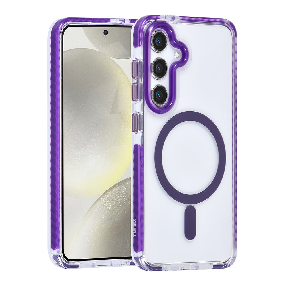 TUNIQ Samsung Galaxy S24 Backcover hoesje neck cord - magsafe - Paars-Hoesjes-Ilumina Benelux