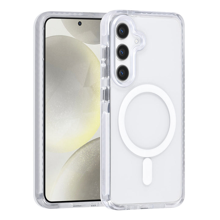 TUNIQ Samsung Galaxy S24 Backcover hoesje neck cord - magsafe - Wit-Hoesjes-Ilumina Benelux