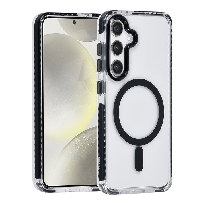 TUNIQ Samsung Galaxy S24 Backcover hoesje neck cord - magsafe - Zwart-Hoesjes-Ilumina Benelux