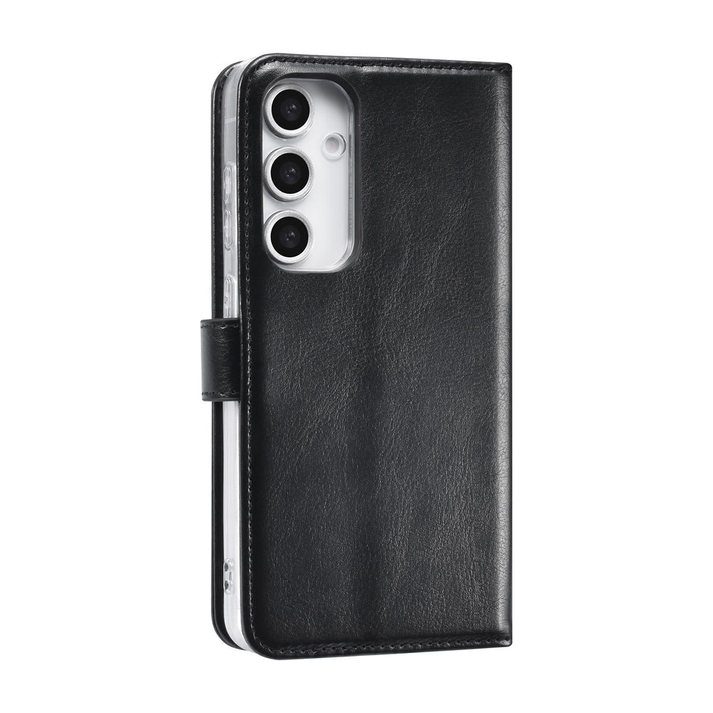 TUNIQ Samsung Galaxy S24 FE Book Case hoesje - Pasjeshouder voor 3 pasjes - Hanger - Zwart-Hoesjes-Ilumina Benelux