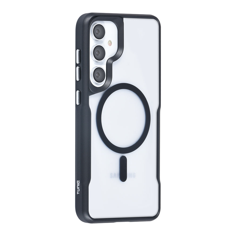TUNIQ Samsung Galaxy S24 Plus Back Cover hoesje Magsafe silicone - Zwart-Hoesjes-Ilumina Benelux
