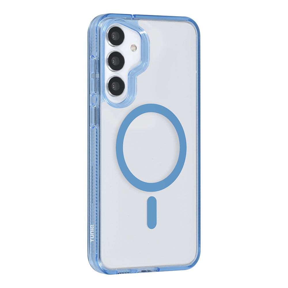 TUNIQ Samsung Galaxy S24 Plus Backcover hoesje Magsafe silicone - Blauw-Hoesjes-Ilumina Benelux