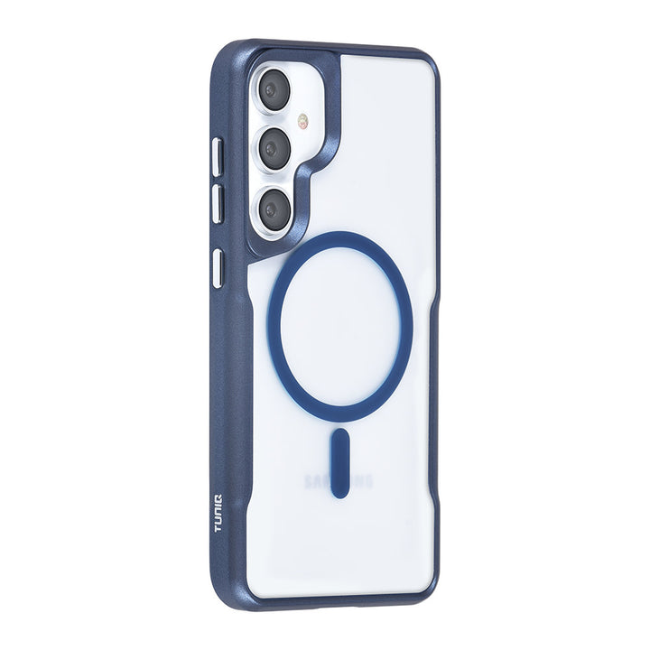 TUNIQ Samsung Galaxy S24 Plus Backcover hoesje Magsafe silicone - DonkerBlauw-Hoesjes-Ilumina Benelux