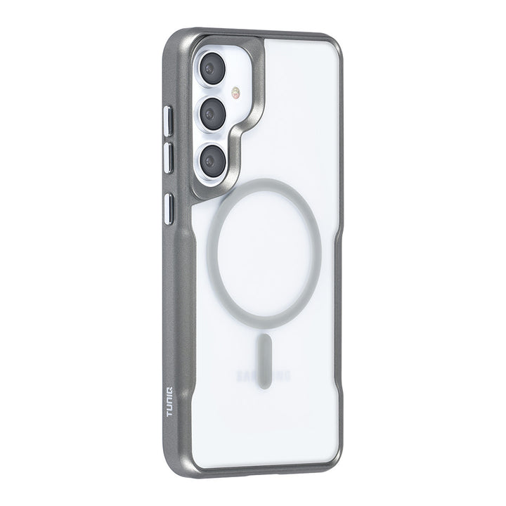 TUNIQ Samsung Galaxy S24 Plus Backcover hoesje Magsafe silicone - Grijs-Hoesjes-Ilumina Benelux