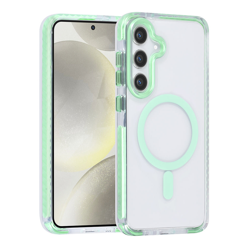 TUNIQ Samsung Galaxy S24 Plus Backcover hoesje neck cord - magsafe - Groen-Hoesjes-Ilumina Benelux