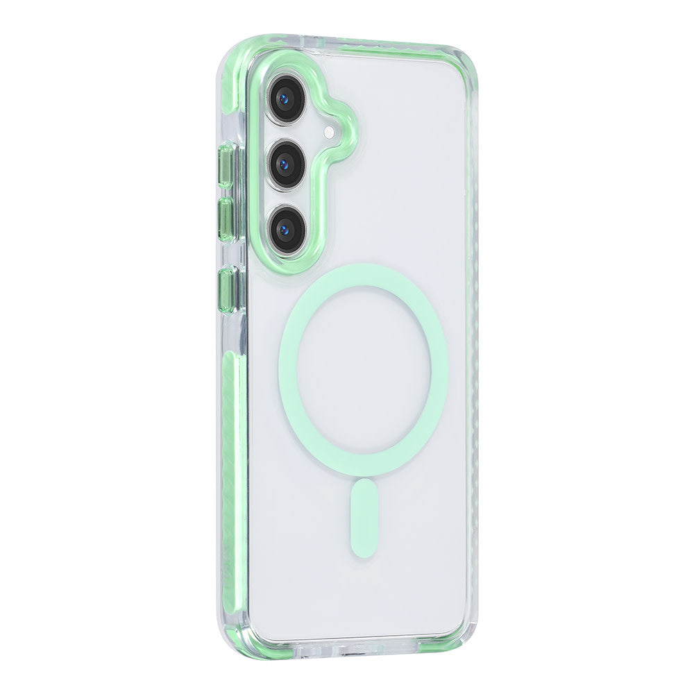 TUNIQ Samsung Galaxy S24 Plus Backcover hoesje neck cord - magsafe - Groen-Hoesjes-Ilumina Benelux