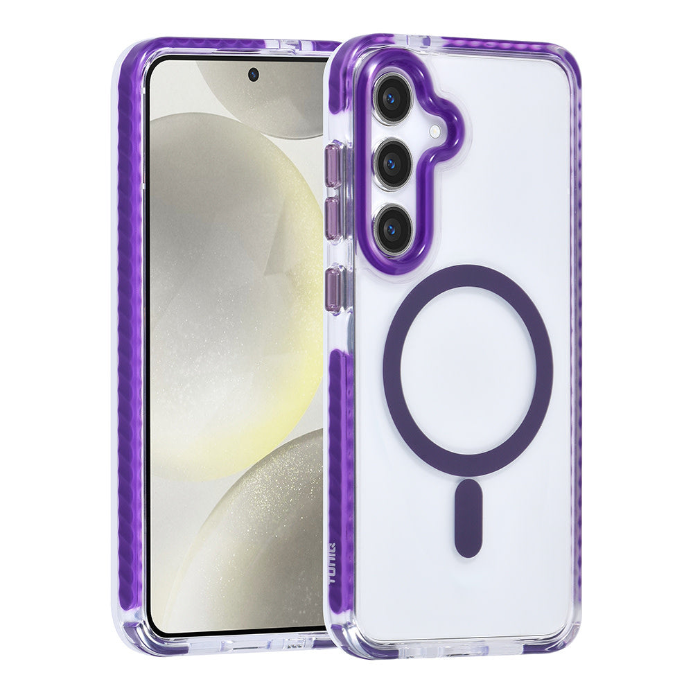 TUNIQ Samsung Galaxy S24 Plus Backcover hoesje neck cord - magsafe - Paars-Hoesjes-Ilumina Benelux