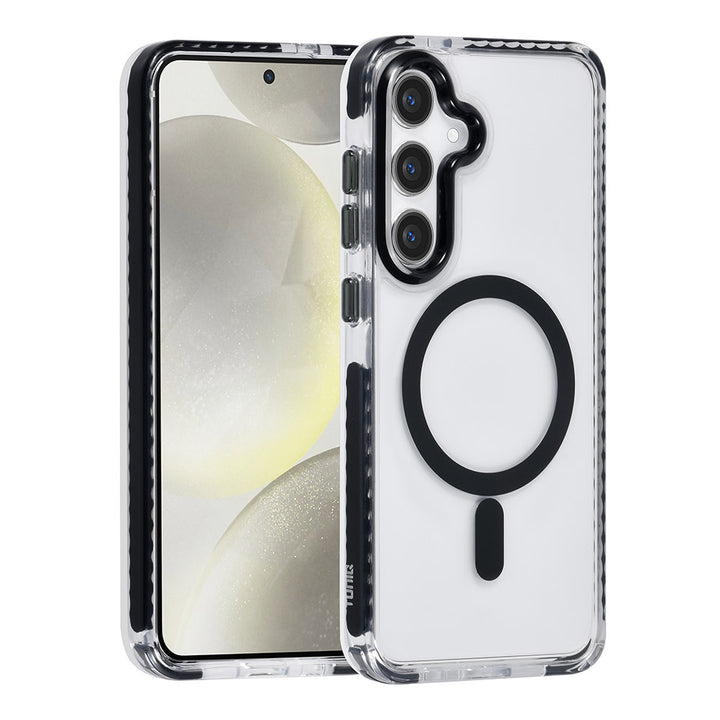 TUNIQ Samsung Galaxy S24 Plus Backcover hoesje neck cord - magsafe - Zwart-Hoesjes-Ilumina Benelux