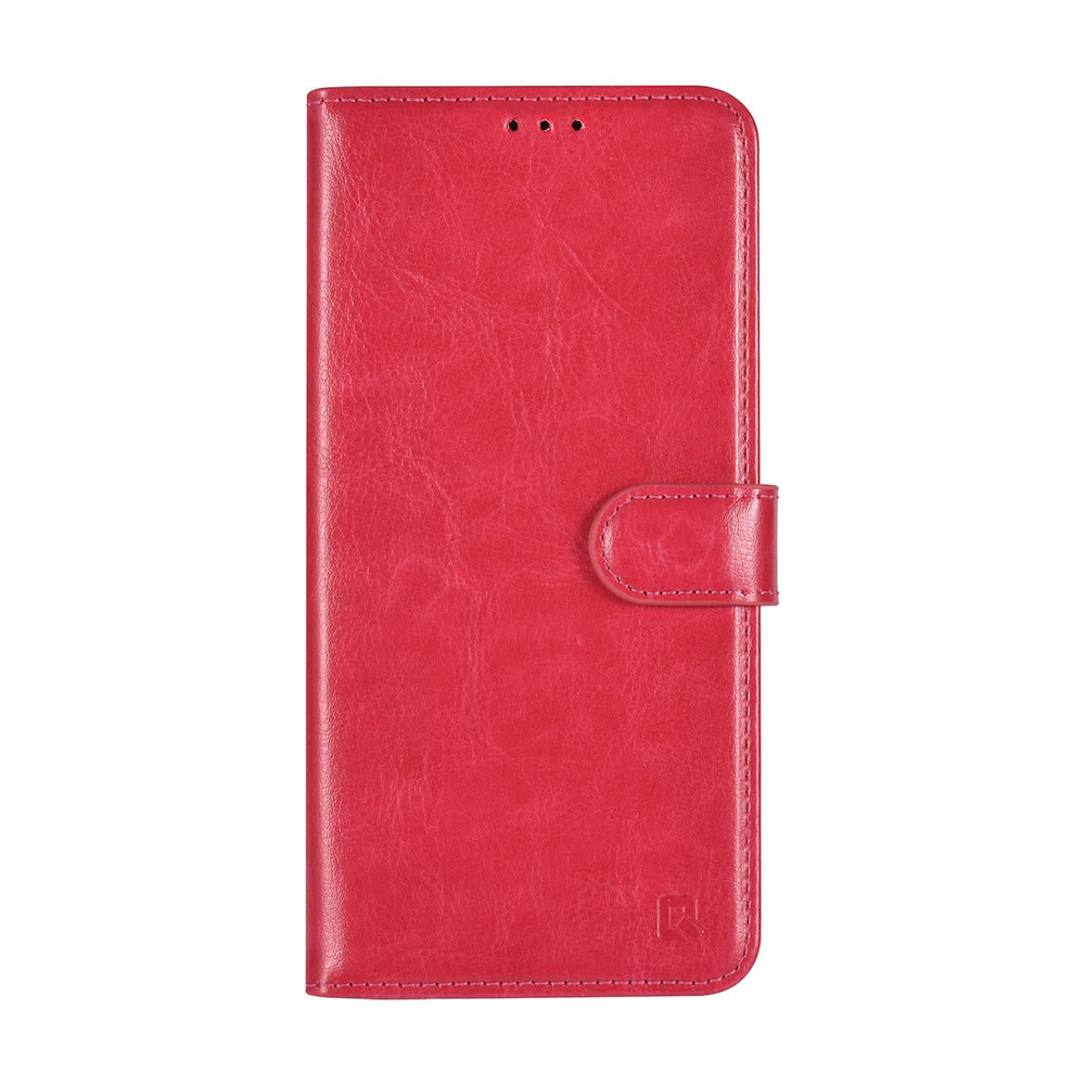 TUNIQ Samsung Galaxy S24 Plus Book Case hoesje - Pasjeshouder voor 3 pasjes - Magneetsluiting - Hanger - Felroze-Hoesjes-Ilumina Benelux