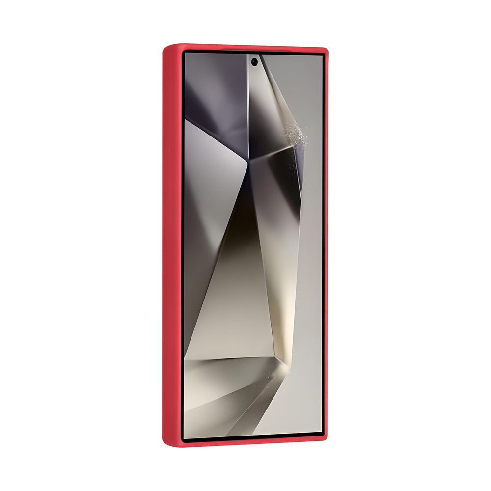 TUNIQ Samsung Galaxy S24 Ultra Backcover hoesje - Magsafe With Ring Stand - Hanger - Cherry Red-Hoesjes-Ilumina Benelux