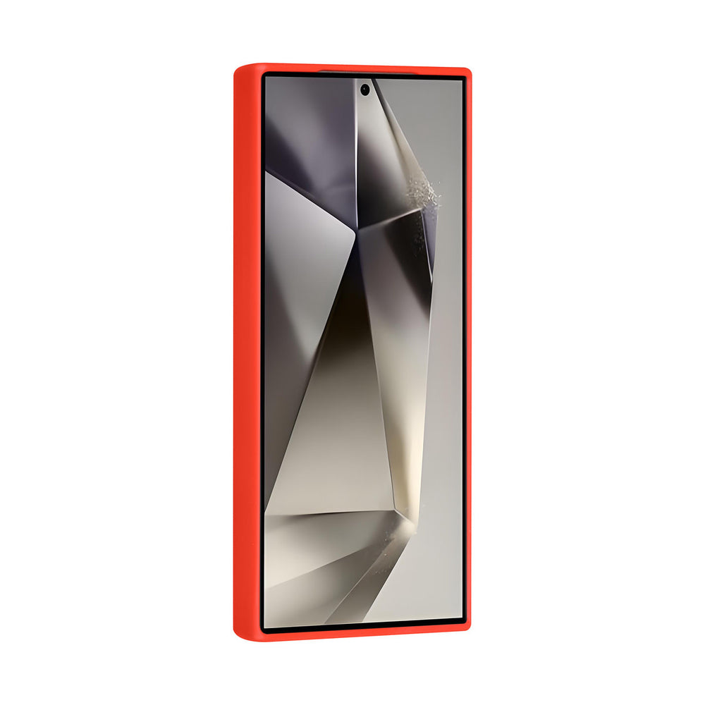 TUNIQ Samsung Galaxy S24 Ultra Backcover hoesje - Magsafe With Ring Stand - Hanger - Classic Red-Hoesjes-Ilumina Benelux
