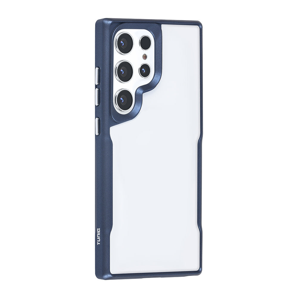 TUNIQ Samsung Galaxy S24 Ultra Backcover hoesje Silicone - DonkerBlauw-Hoesjes-Ilumina Benelux