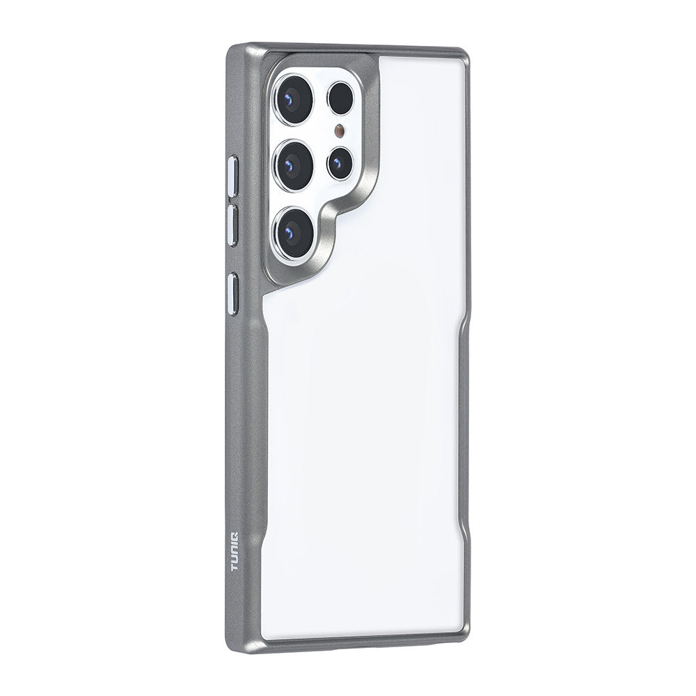 TUNIQ Samsung Galaxy S24 Ultra Backcover hoesje Silicone - Grijs-Hoesjes-Ilumina Benelux