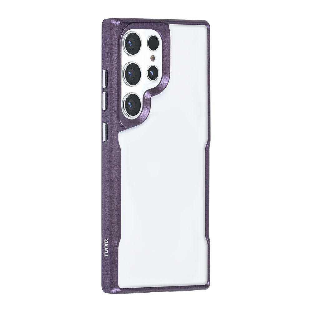 TUNIQ Samsung Galaxy S24 Ultra Backcover hoesje Silicone - Paars-Hoesjes-Ilumina Benelux