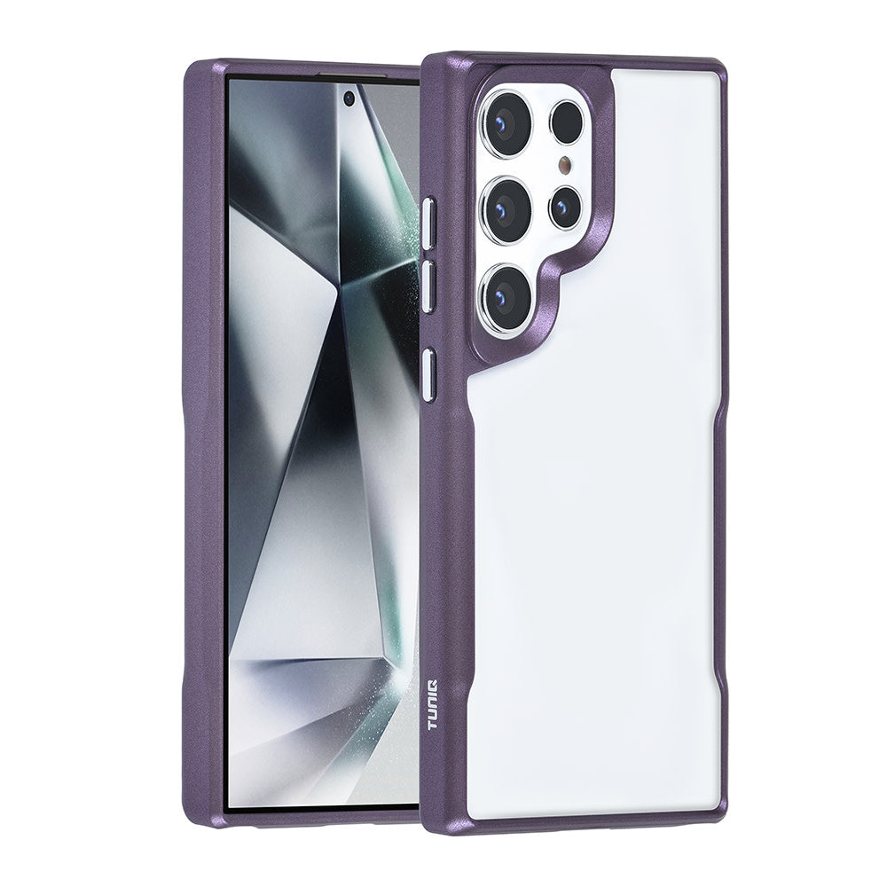 TUNIQ Samsung Galaxy S24 Ultra Backcover hoesje Silicone - Paars-Hoesjes-Ilumina Benelux