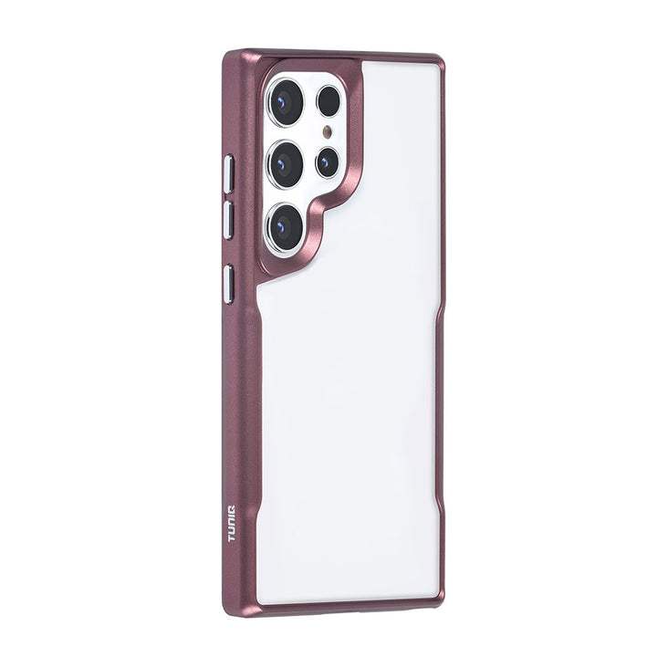 TUNIQ Samsung Galaxy S24 Ultra Backcover hoesje Silicone - Rood-Hoesjes-Ilumina Benelux