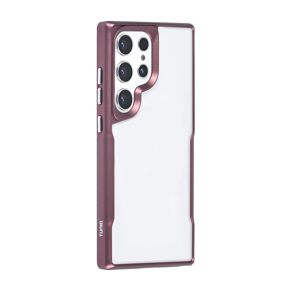 TUNIQ Samsung Galaxy S24 Ultra Backcover hoesje Silicone - Rood-Hoesjes-Ilumina Benelux