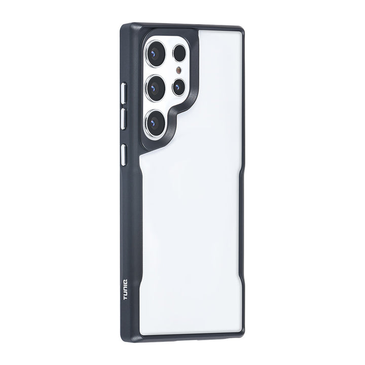 TUNIQ Samsung Galaxy S24 Ultra Backcover hoesje Silicone - Zwart-Hoesjes-Ilumina Benelux