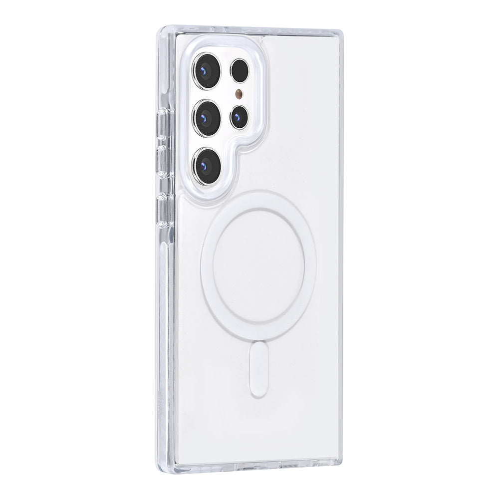 TUNIQ Samsung Galaxy S24 Ultra Backcover hoesje neck cord - magsafe - Wit-Hoesjes-Ilumina Benelux