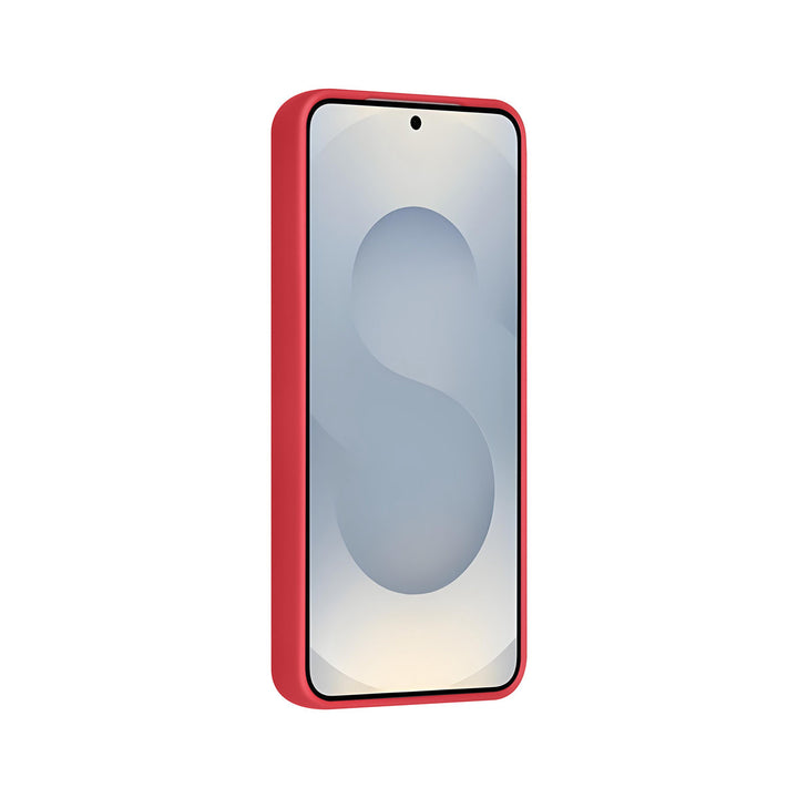 TUNIQ Samsung Galaxy S25 Backcover hoesje - Magsafe With Ring Stand - Hanger - Cherry Red-Hoesjes-Ilumina Benelux