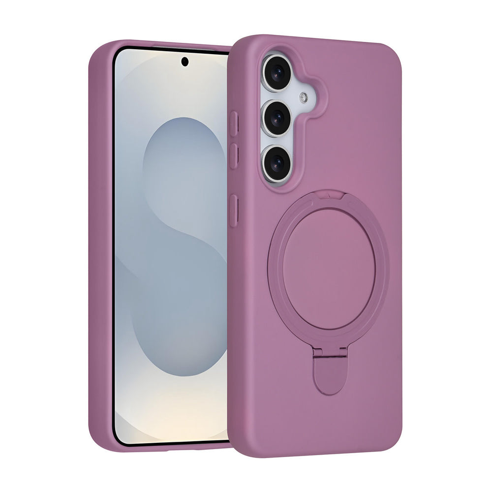 TUNIQ Samsung Galaxy S25 Backcover hoesje - Magsafe With Ring Stand - Hanger - Sunset Purple-Hoesjes-Ilumina Benelux