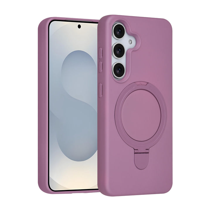 TUNIQ Samsung Galaxy S25 Backcover hoesje - Magsafe With Ring Stand - Hanger - Sunset Purple-Hoesjes-Ilumina Benelux