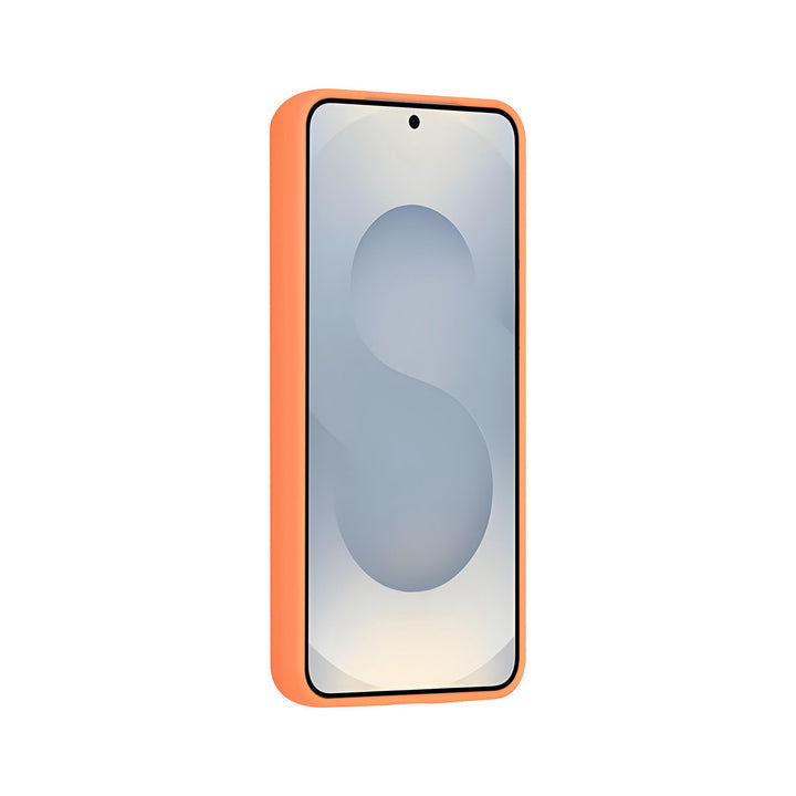 TUNIQ Samsung Galaxy S25 Backcover hoesje - Magsafe With Ring Stand - Hanger - Tangerine Orange-Hoesjes-Ilumina Benelux