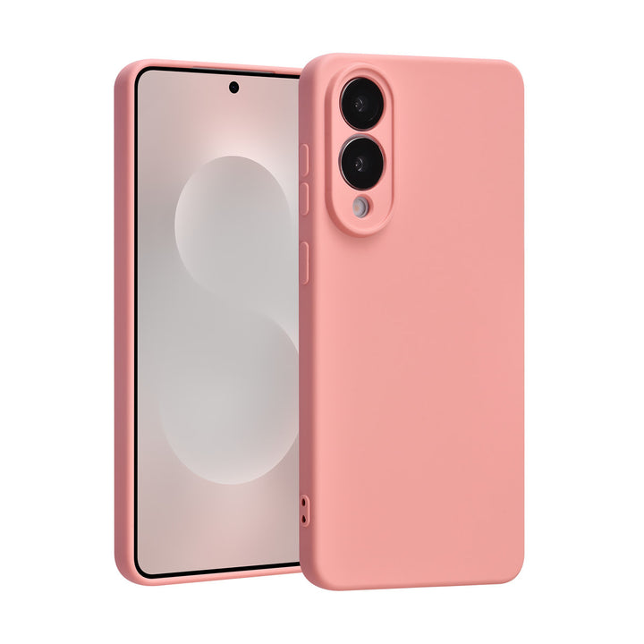 TUNIQ Samsung Galaxy S25 Edge Backcover hoesje - Zalmroze-Hoesjes-Ilumina Benelux