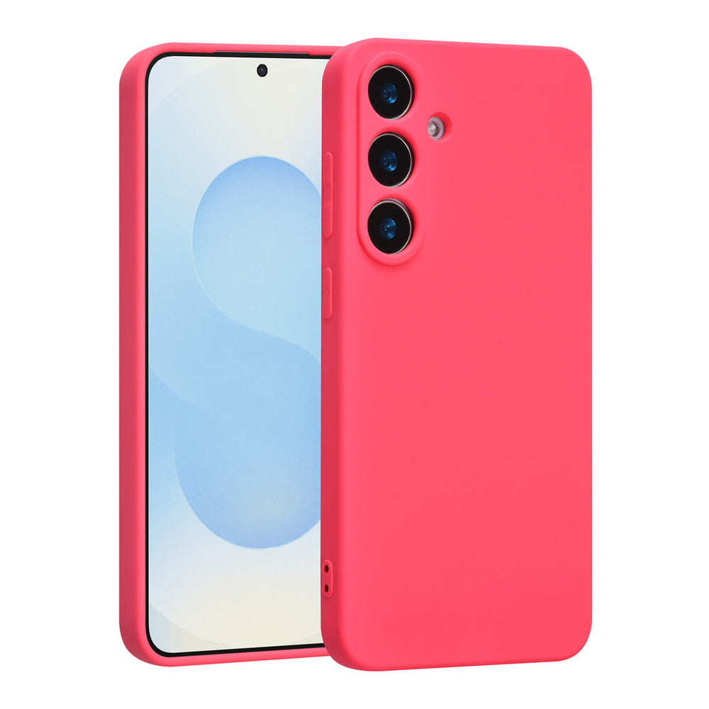 TUNIQ Samsung Galaxy S25 Plus Backcover hoesje - Felroze-Hoesjes-Ilumina Benelux