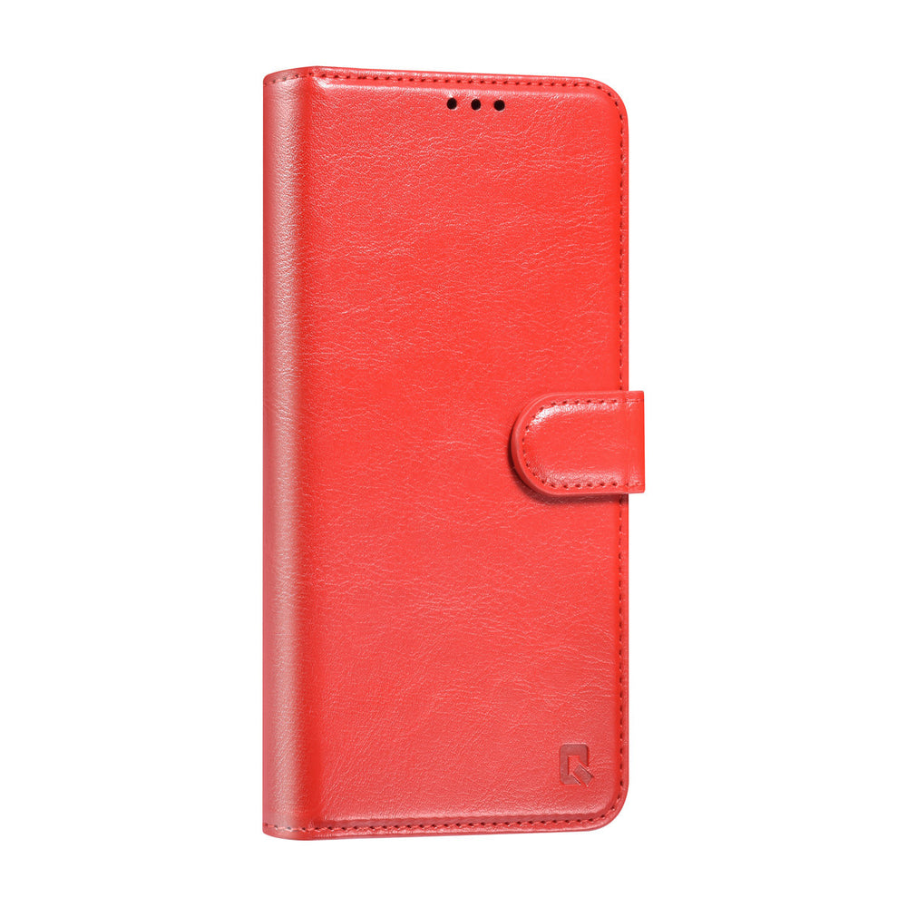 TUNIQ Samsung Galaxy S25 Plus Book Case hoesje - Pasjeshouder voor 3 pasjes - Magneetsluiting - Hanger - Rood-Hoesjes-Ilumina Benelux