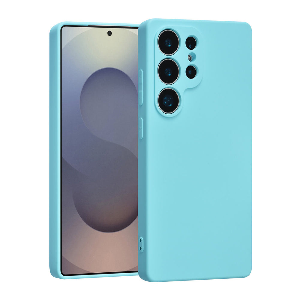 TUNIQ Samsung Galaxy S25 Ultra Backcover hoesje - Koraalblauw-Hoesjes-Ilumina Benelux