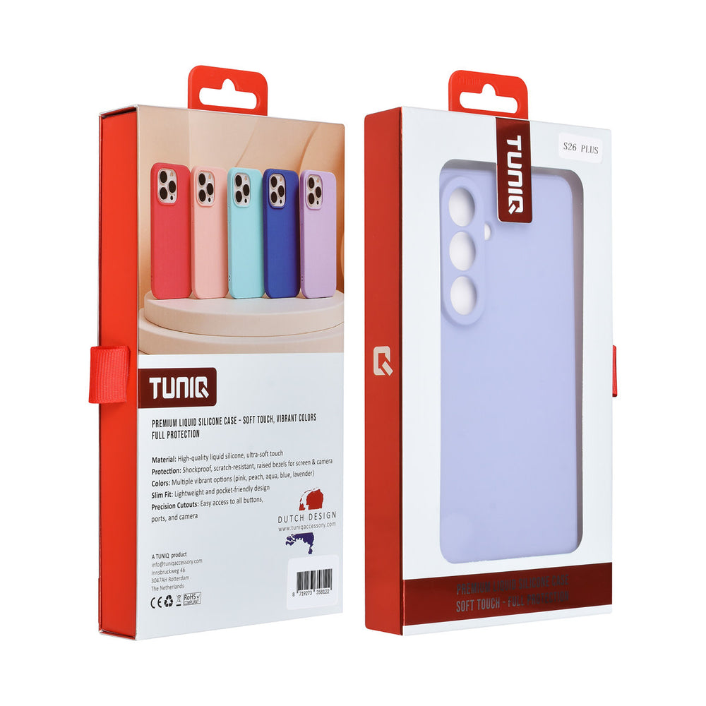 TUNIQ Samsung Galaxy S26 Plus Backcover hoesje - Lila-Hoesjes-Ilumina Benelux