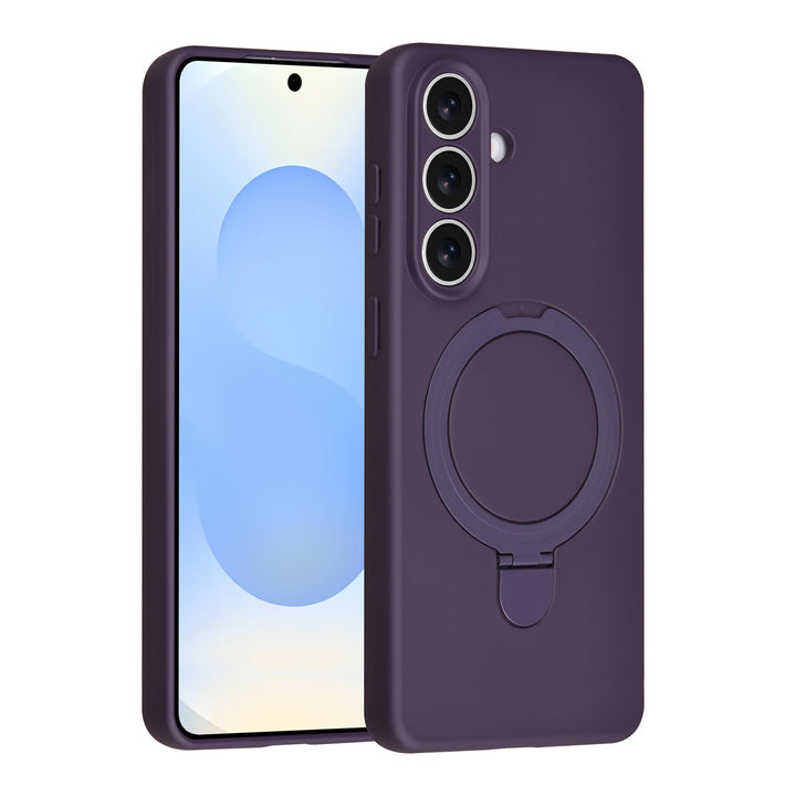 TUNIQ Samsung Galaxy S26 Plus Backcover hoesje - Magsafe With Ring Stand - Hanger - Grape Purple-Hoesjes-Ilumina Benelux