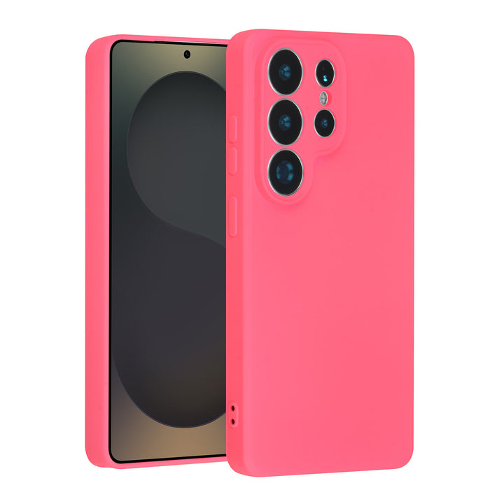 TUNIQ Samsung Galaxy S26 Ultra Backcover hoesje - Felroze-Hoesjes-Ilumina Benelux
