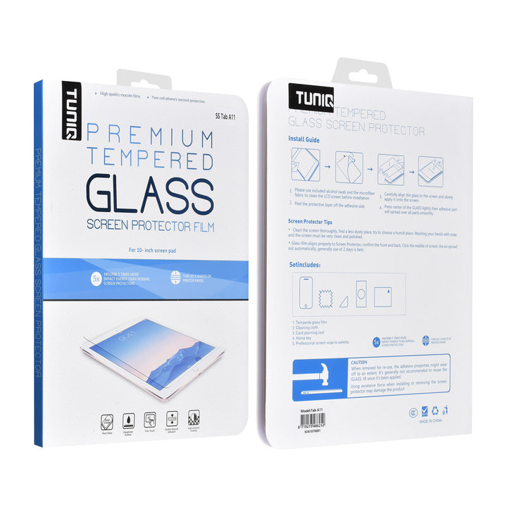 TUNIQ Samsung Galaxy Tab A11 Tablet Screenprotector- Tempered Glass - Transparant-tabletscreenprotectors-Ilumina Benelux