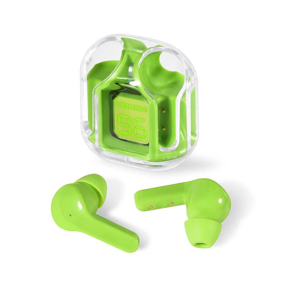 TUNIQ Stream Wireless Oordopje - Groen-In-ear koptelefoon-Ilumina Benelux
