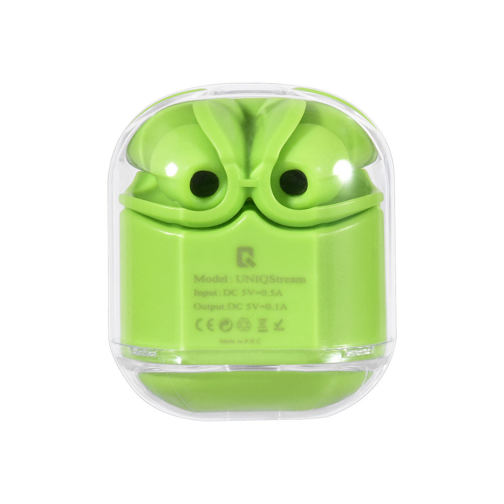 TUNIQ Stream Wireless Oordopje - Groen-In-ear koptelefoon-Ilumina Benelux