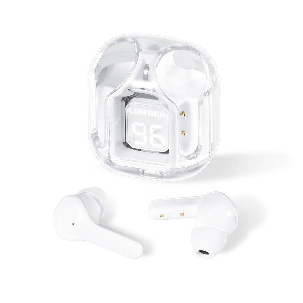 TUNIQ Stream Wireless Oordopje - Wit-In-ear koptelefoon-Ilumina Benelux