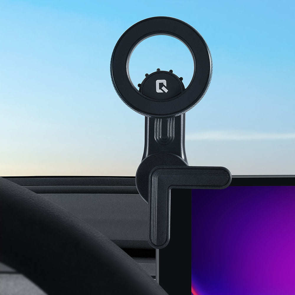 TUNIQ Telefoonhouder auto scherm - Zwart-Telefoonhouders-Ilumina Benelux