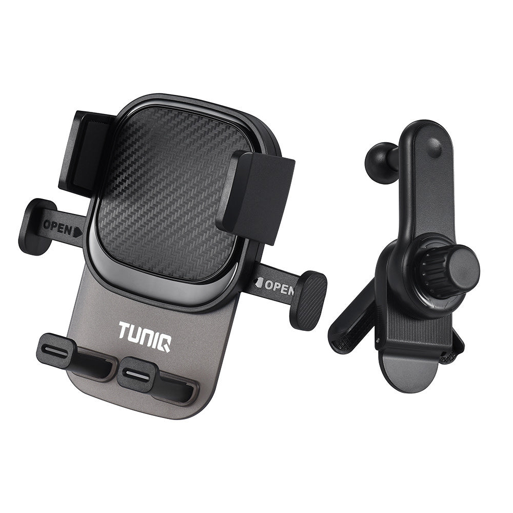 TUNIQ Telefoonhouder auto screen corners - Zwart-Telefoonhouders-Ilumina Benelux