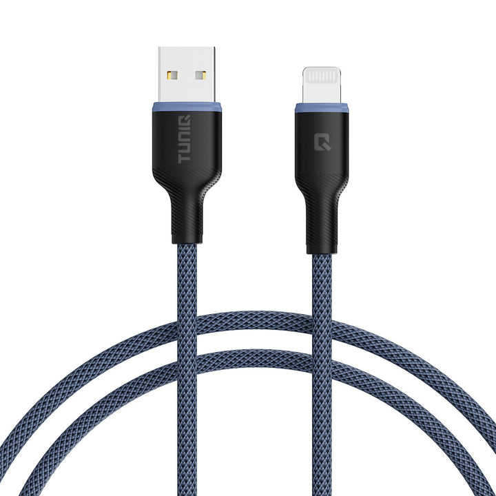 TUNIQ USB-A naar USB-C Kabel 100cm - Snelle oplaadkabel - Blauw-USB-Kabels-Ilumina Benelux