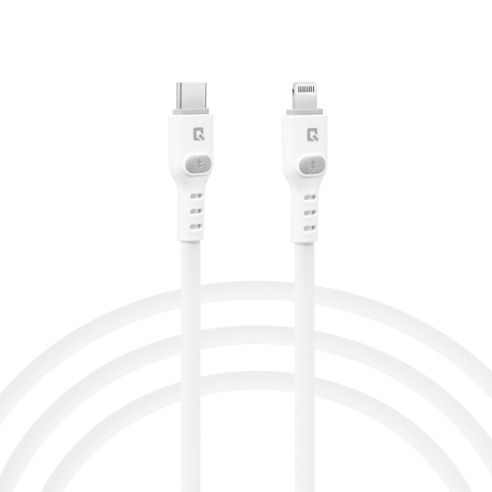 TUNIQ USB-C naar Lightning Kabel 100cm - Snelle oplaadkabel - Wit-Kabel-Ilumina Benelux