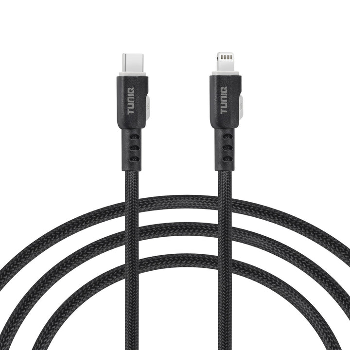 TUNIQ USB-C naar Lightning Kabel 100cm- Snelle oplaadkabel - Zwart-Kabel-Ilumina Benelux