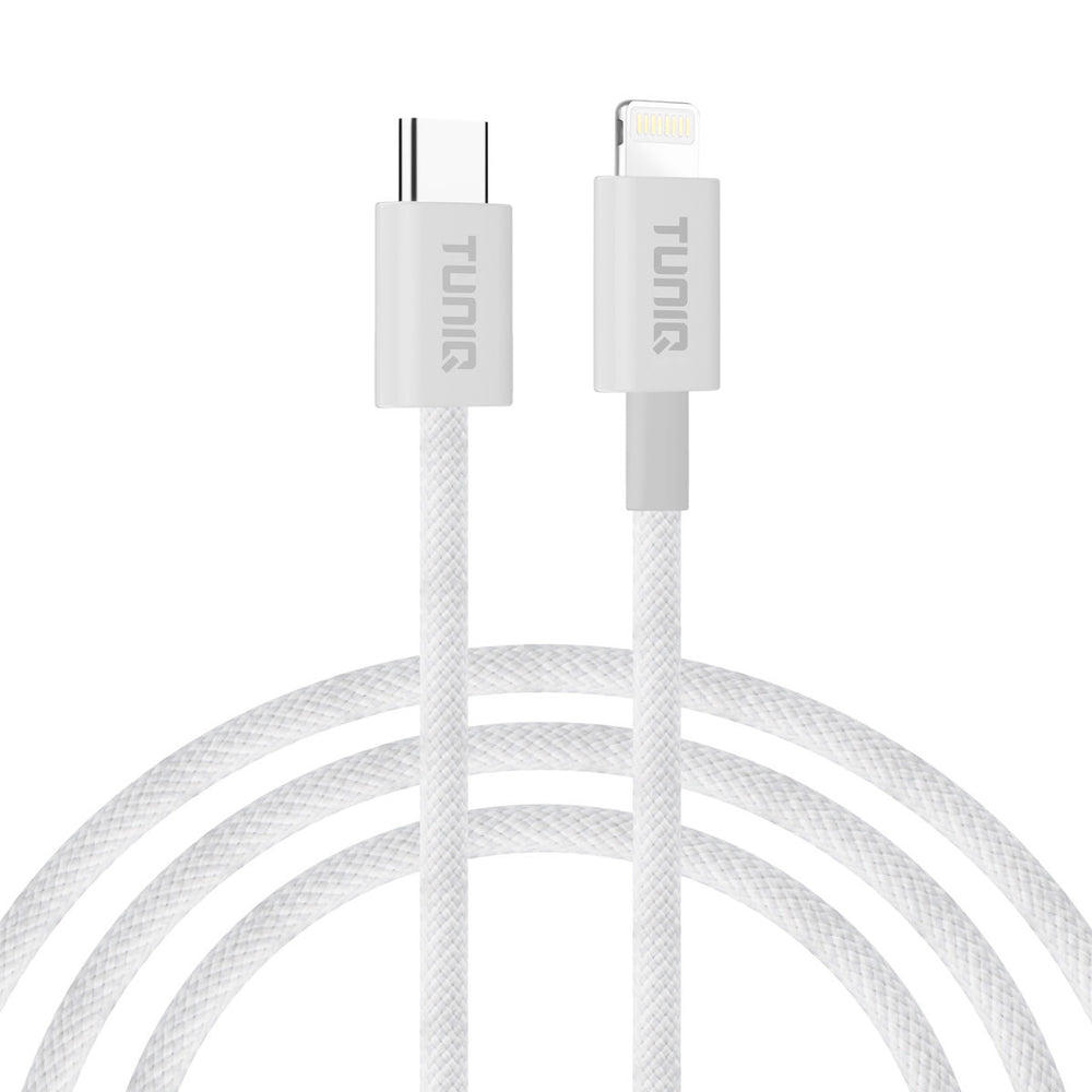 TUNIQ USB-C naar Lightning Kabel 200cm - Snelle kabel - Wit-Kabel-Ilumina Benelux