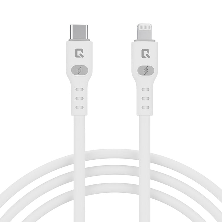 TUNIQ USB-C naar Lightning Kabel 200cm - Snelle oplaadkabel - Wit-Kabel-Ilumina Benelux