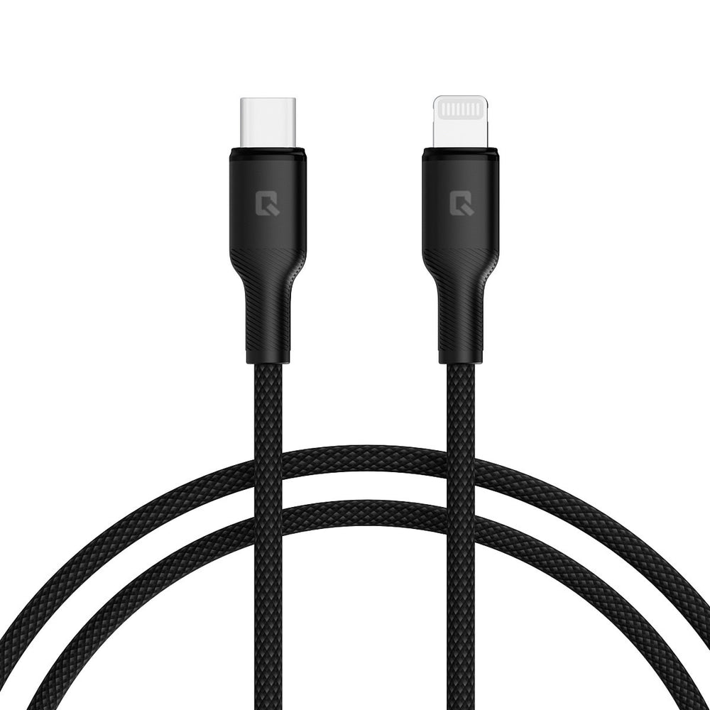TUNIQ USB-C naar Lightning Kabel 200cm - Snelle oplaadkabel - Zwart-Kabel-Ilumina Benelux